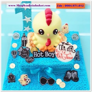 Bánh Sinh Nhật Con Gà Tuổi Dậu - V73